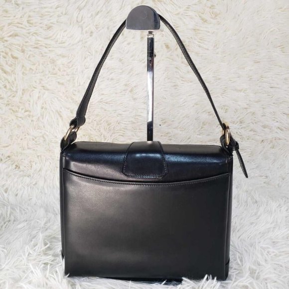 RARE, Gucci, Jackie mod, navy blue leather, boxy, cross body or shoulder bag - Picture 7 of 10